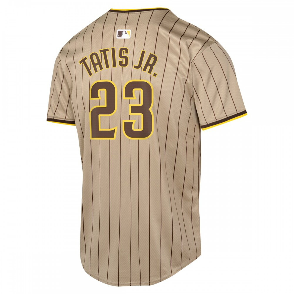Fernando Tatis Jr. San Diego Padres Youth Alternate Limited Player Jersey - Sand-Pro Kit Vault | Brand New 26/27 Sports Jerseys